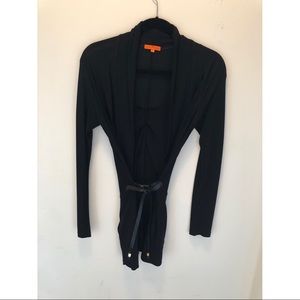 MICHELLE JONAS belted lightweight jacket